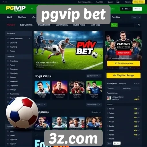 Análise da interface do site pgvip bet